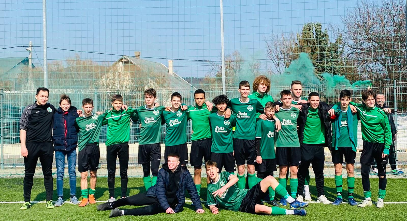 Team celebration