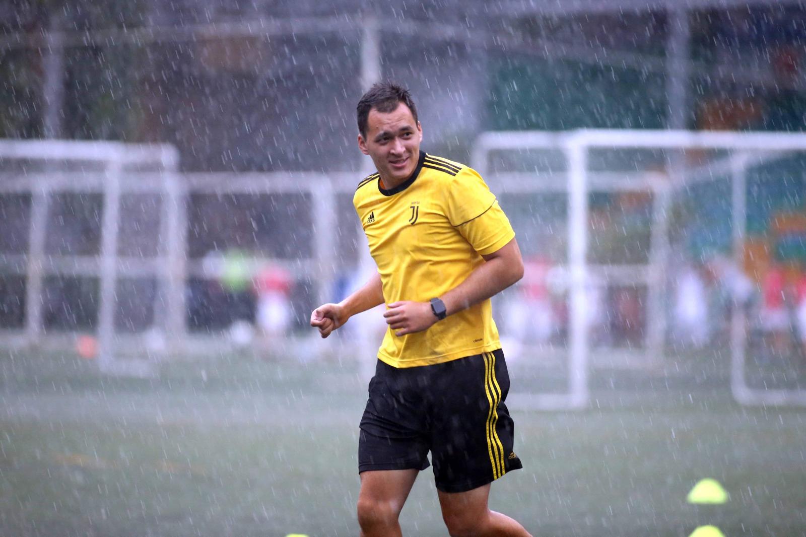 Training in the rain